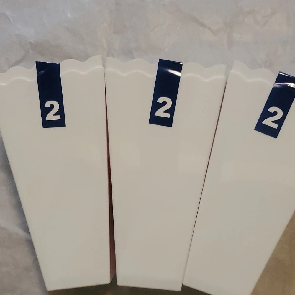 Red and White Popcorn Boxes